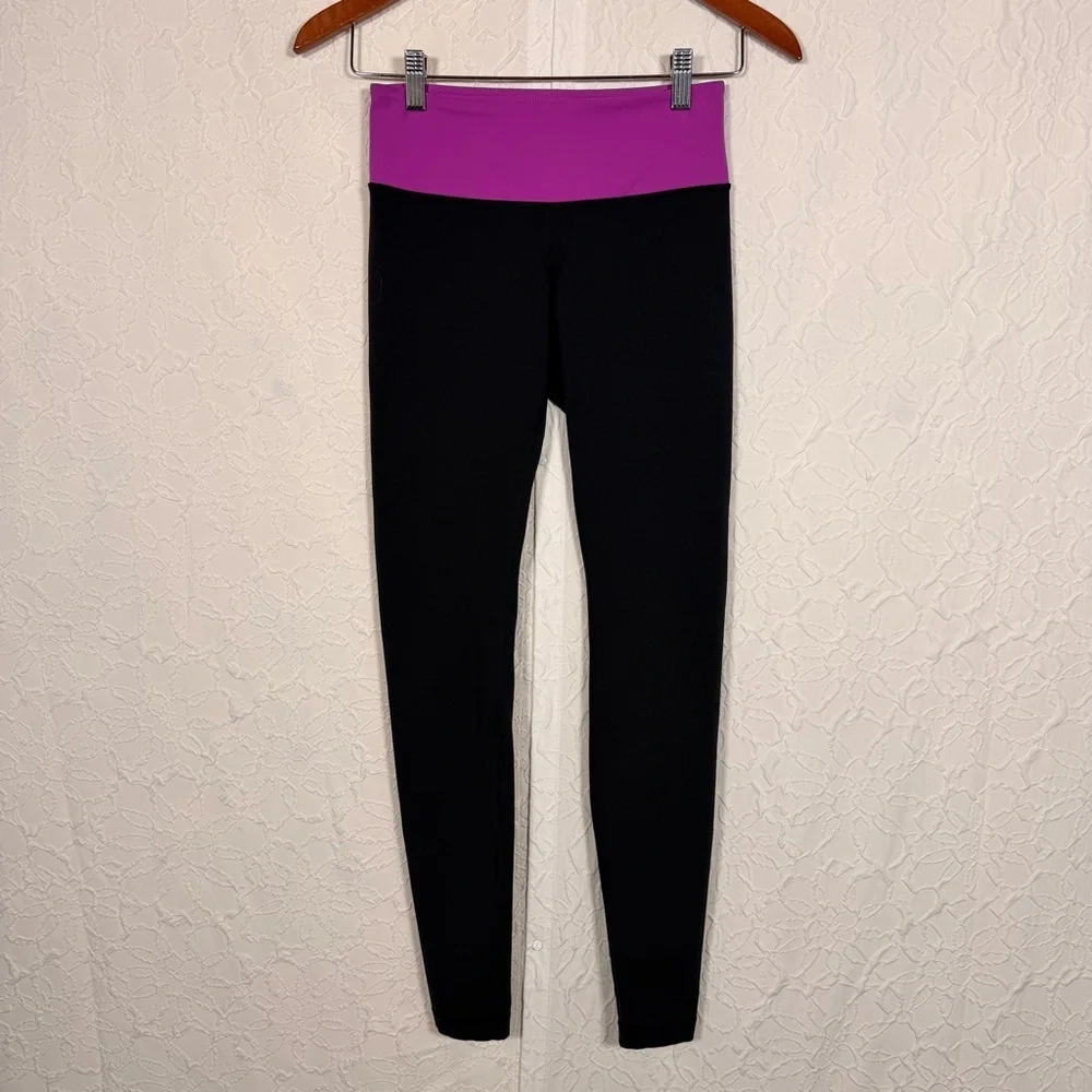 Lululemon Athletica Wunder Under Mid Rise Full On Leon Sz 4